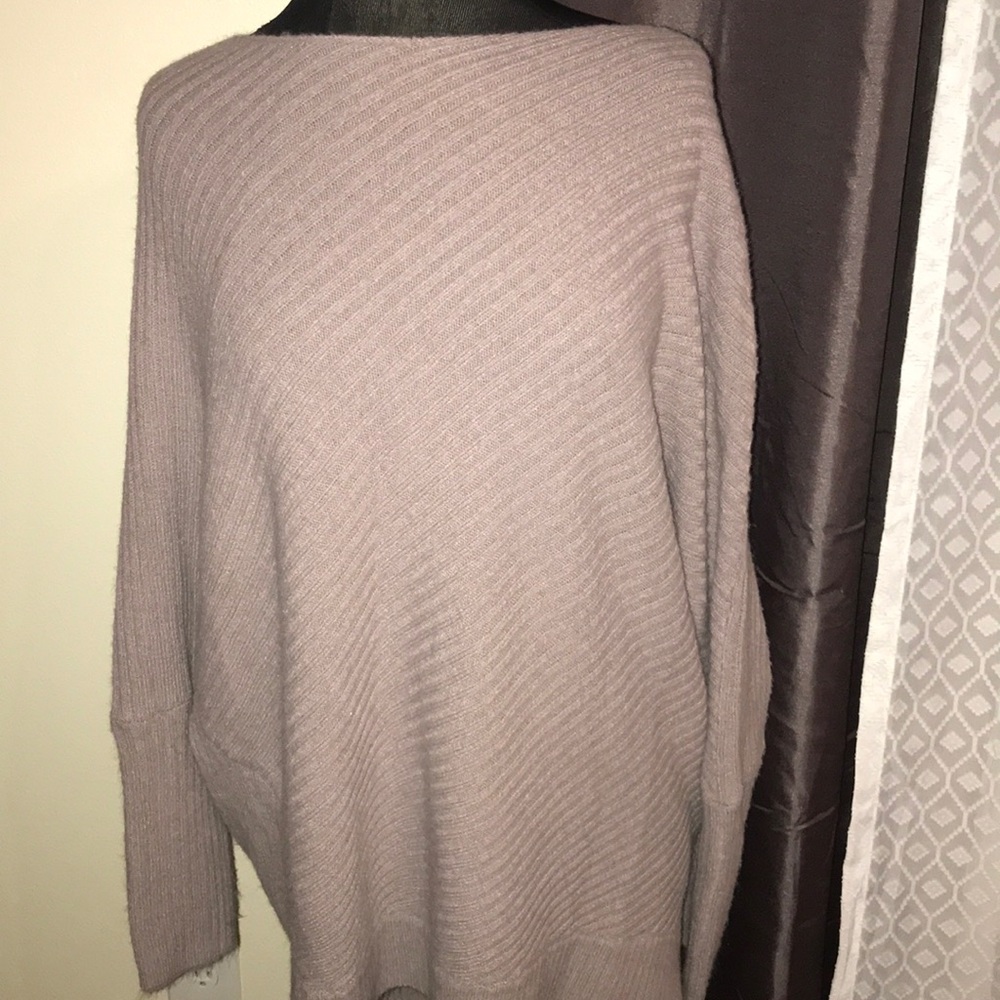 Off the shoulder sweater